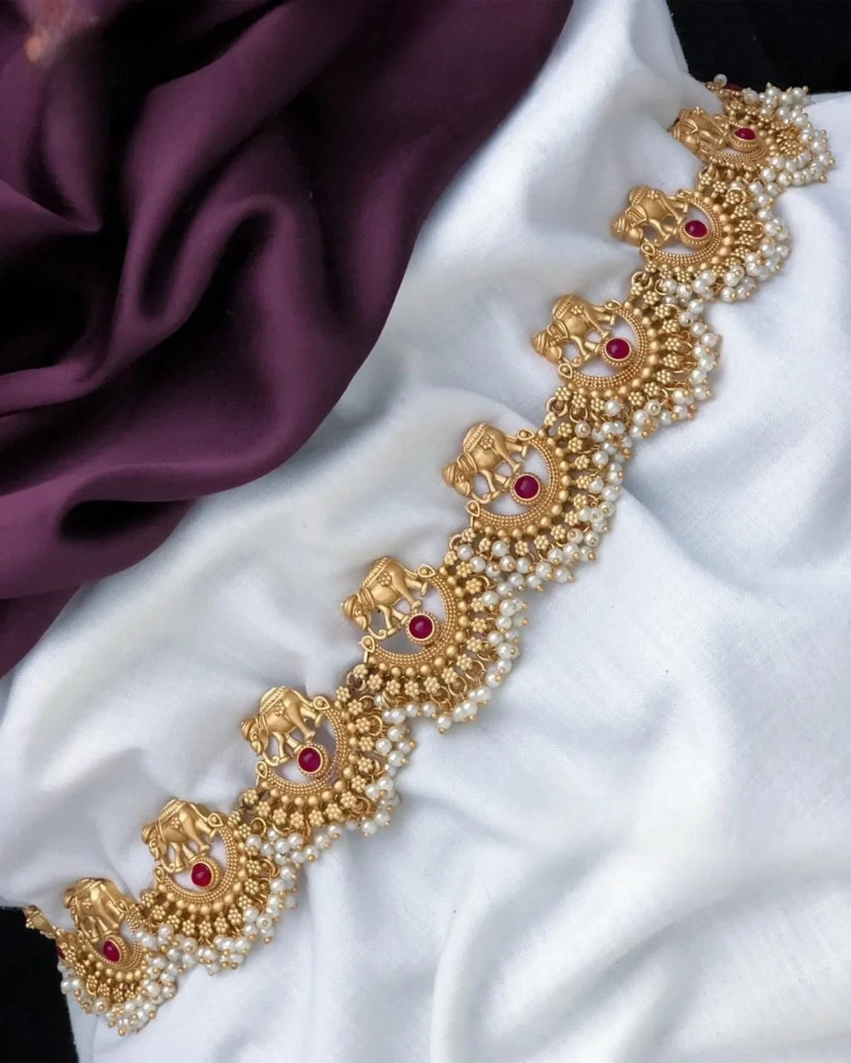 Elephant Motif Hip chain