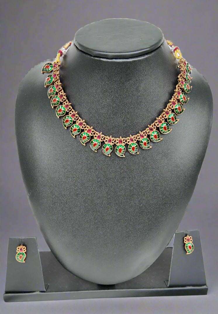 Mango Motif Necklace