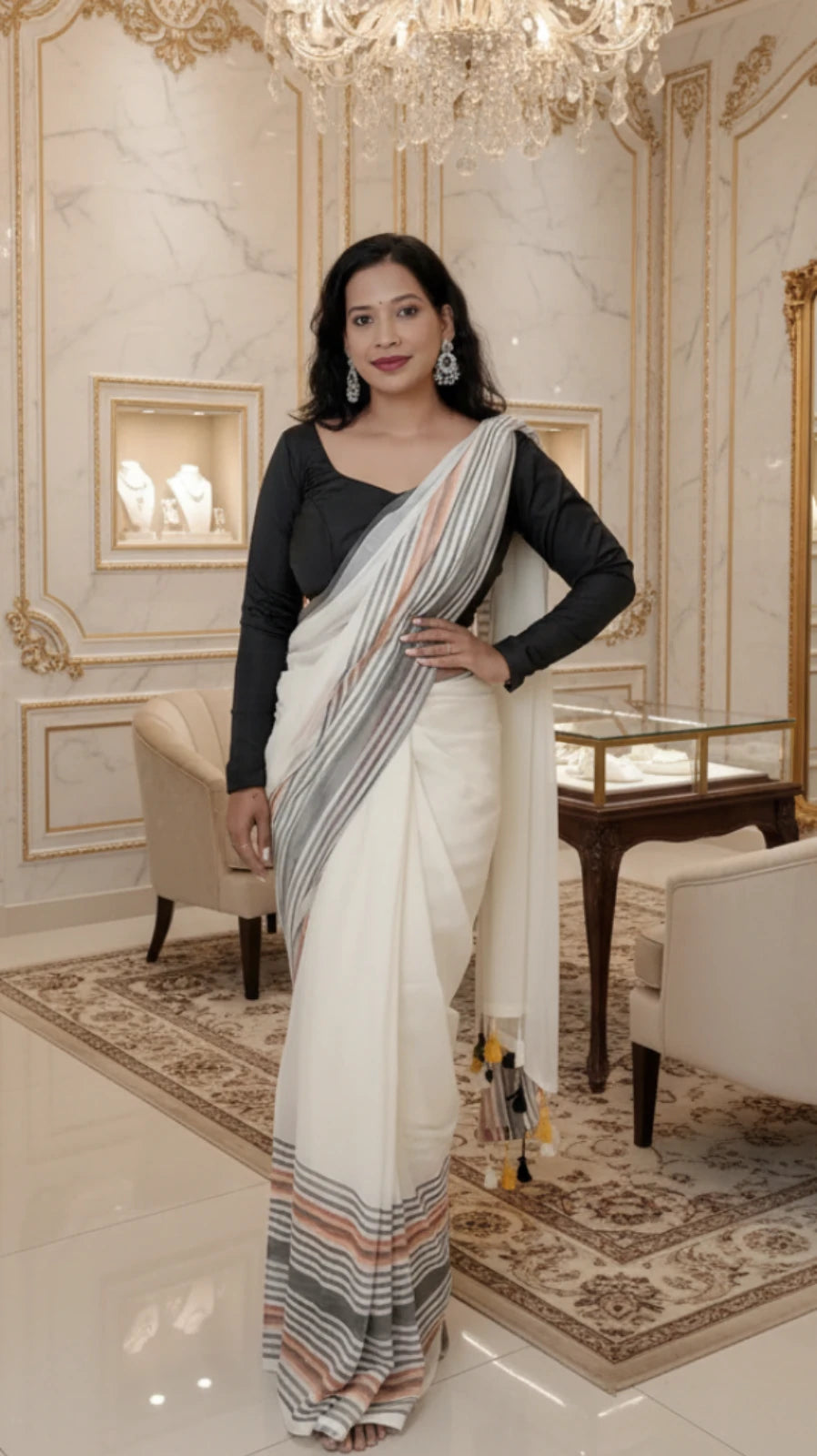 Shobha Mul Cotton Saree