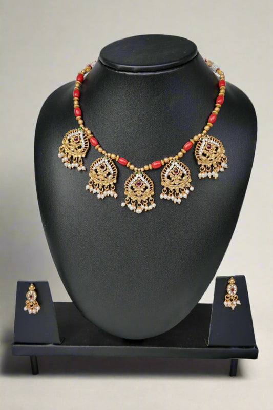Antique Coral Necklace