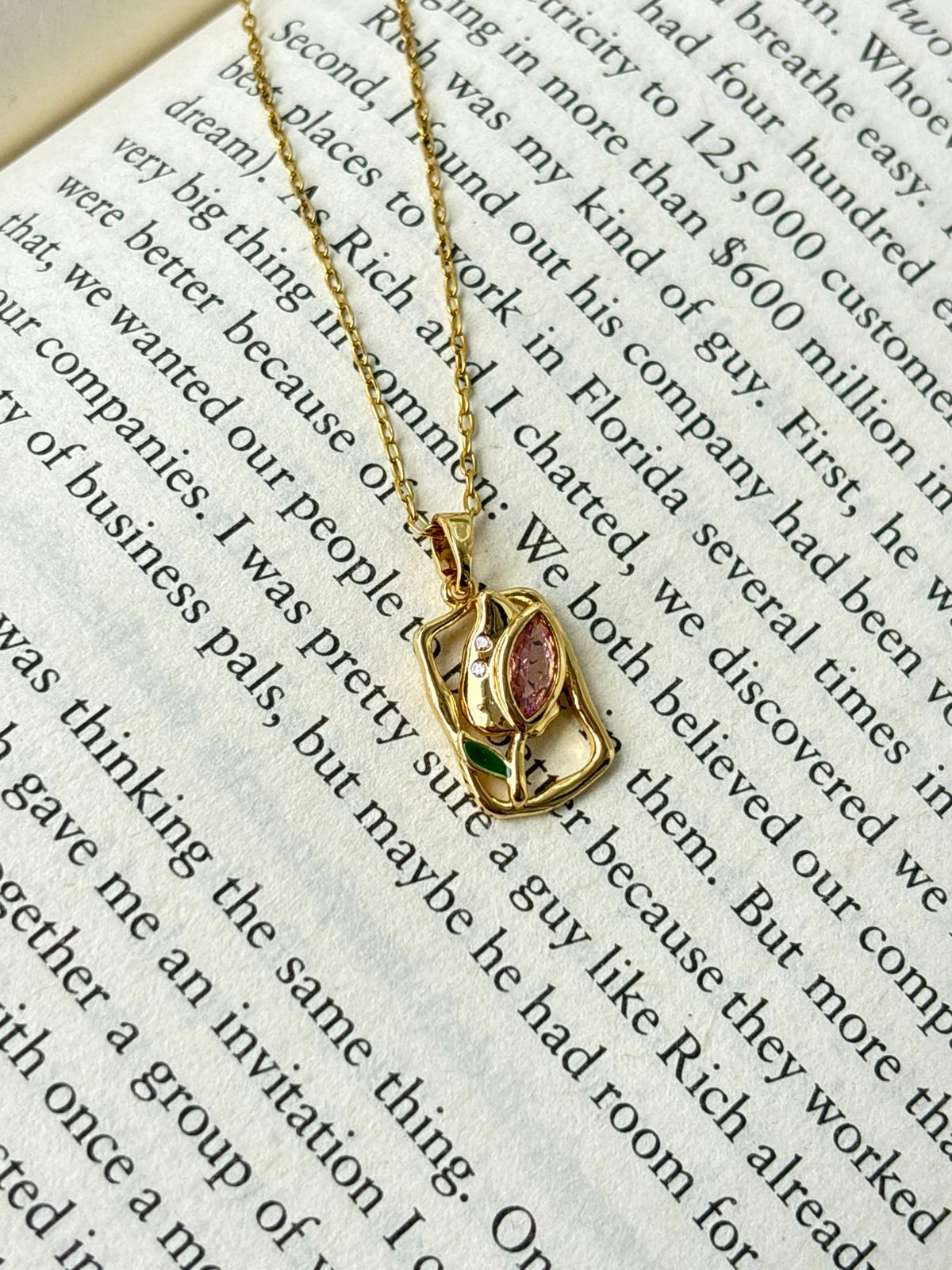 Blush Pendant chain