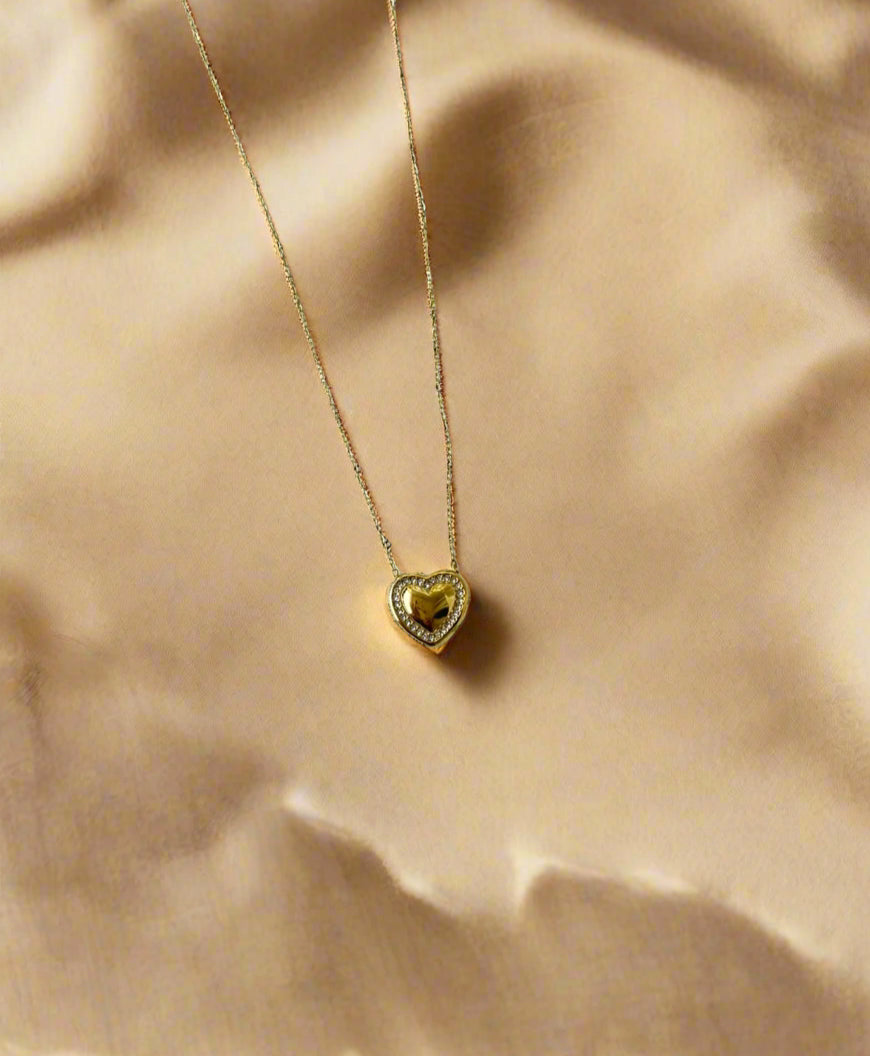 Golden Heart Pendant