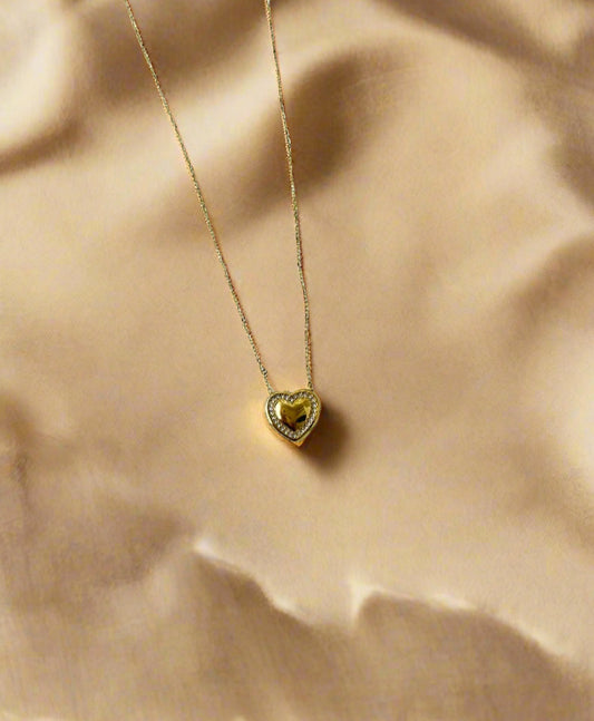 Golden Heart Pendant