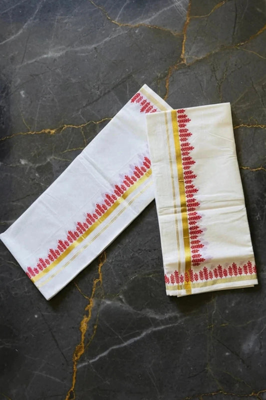 Puliyila Set Mundu