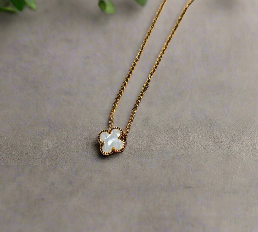 Reversible Clover Necklace