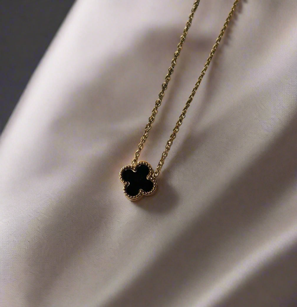 Reversible Clover Necklace