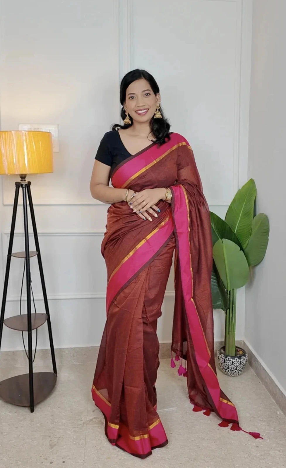 Mrudhula Mul Cotton Saree