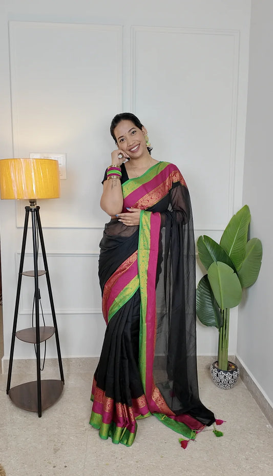 Nakshathra Mul Cotton Saree