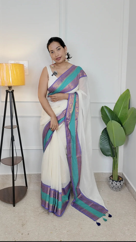 Chandra Mul Cotton Saree