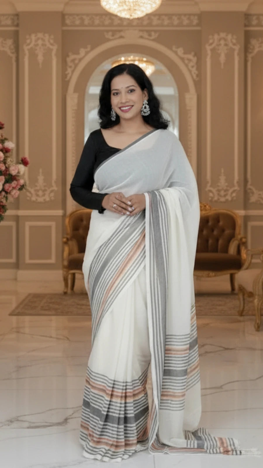 Shobha Mul Cotton Saree
