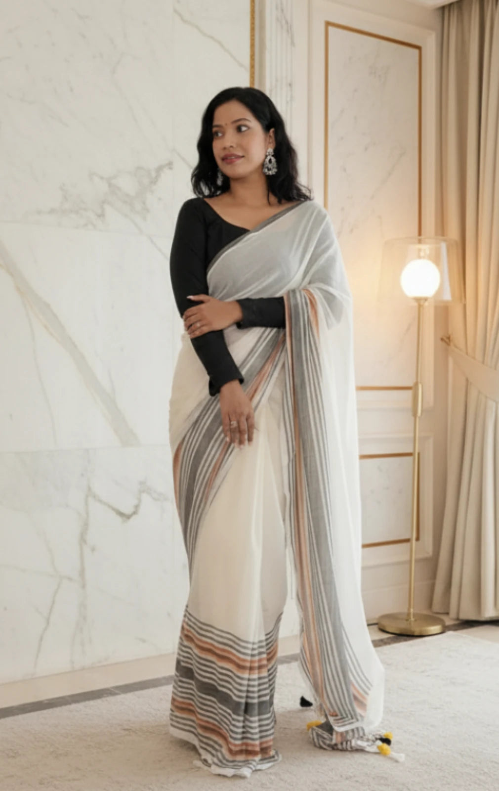 Shobha Mul Cotton Saree