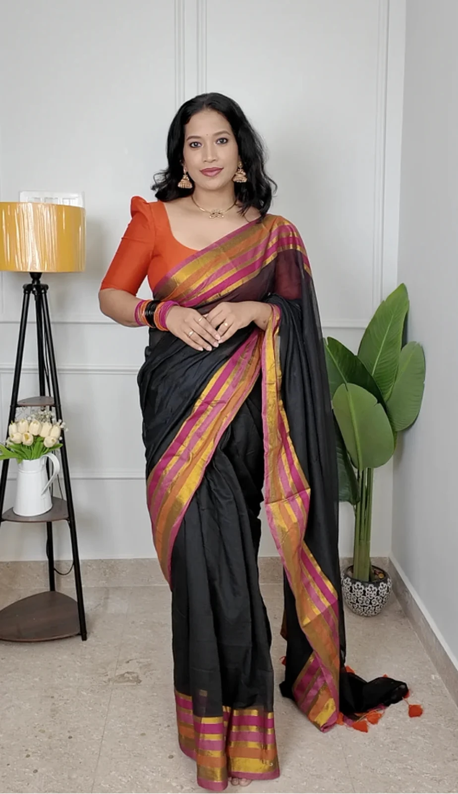 Aarya Mul Cotton Saree