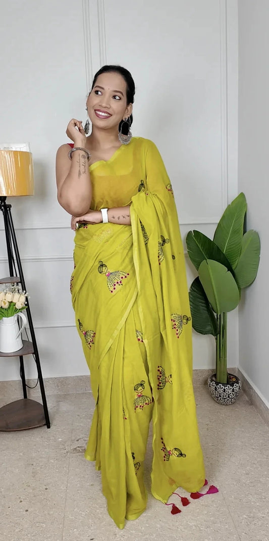 Dolly Mul Cotton Saree