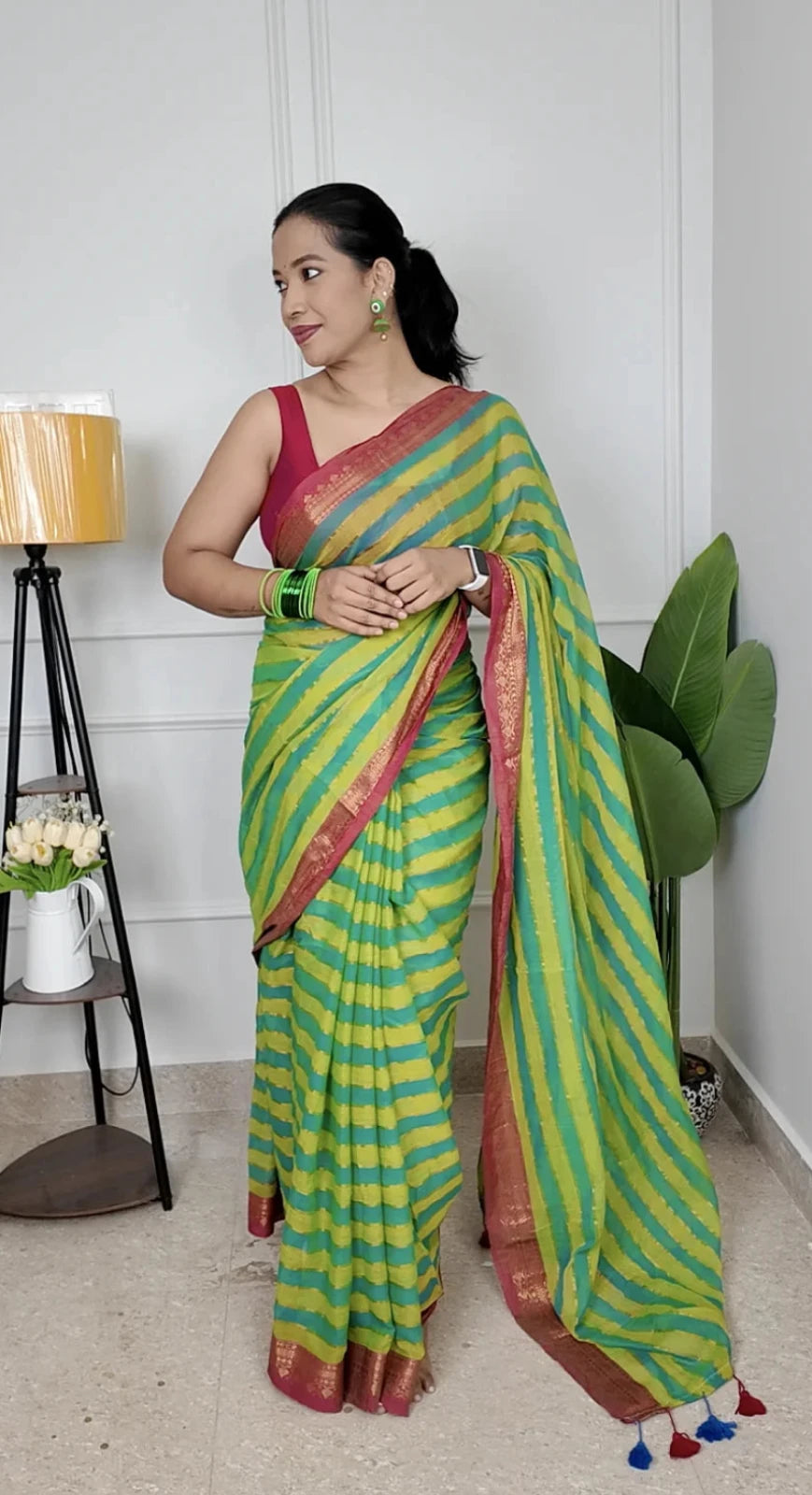 Surabhi Mul Cotton Saree