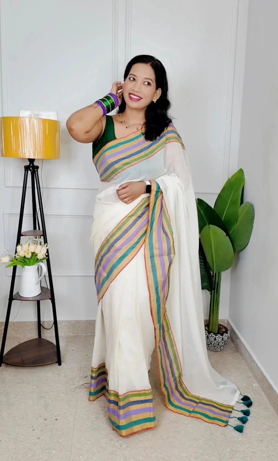 Mamtha Mul Cotton Saree