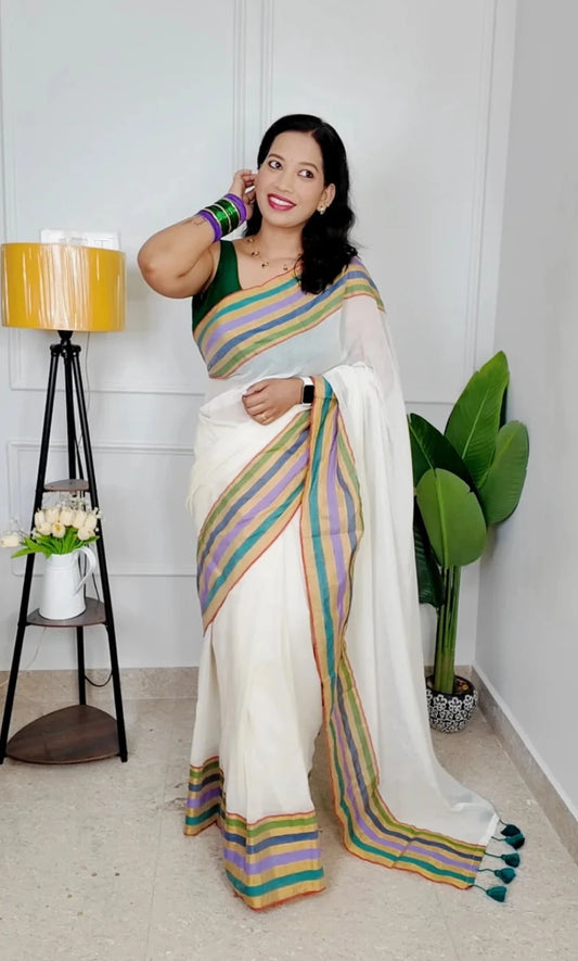 Mamtha Mul Cotton Saree